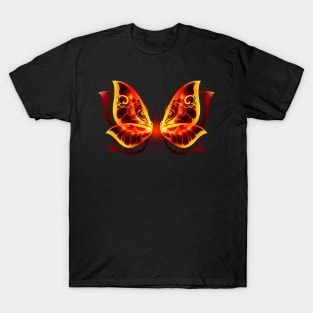 Fire Wings of Butterfly ( Fiery Wings ) T-Shirt